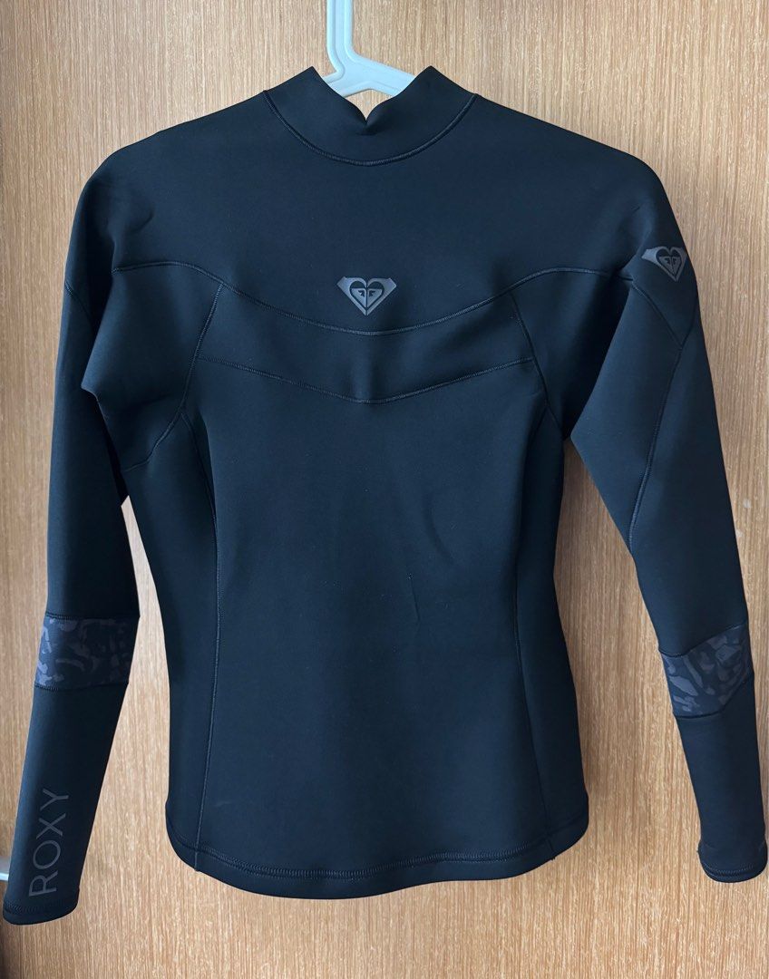 Roxy 1mm wetsuit rashguard, Women's Fashion, Swimwear, Rash Guard on ...