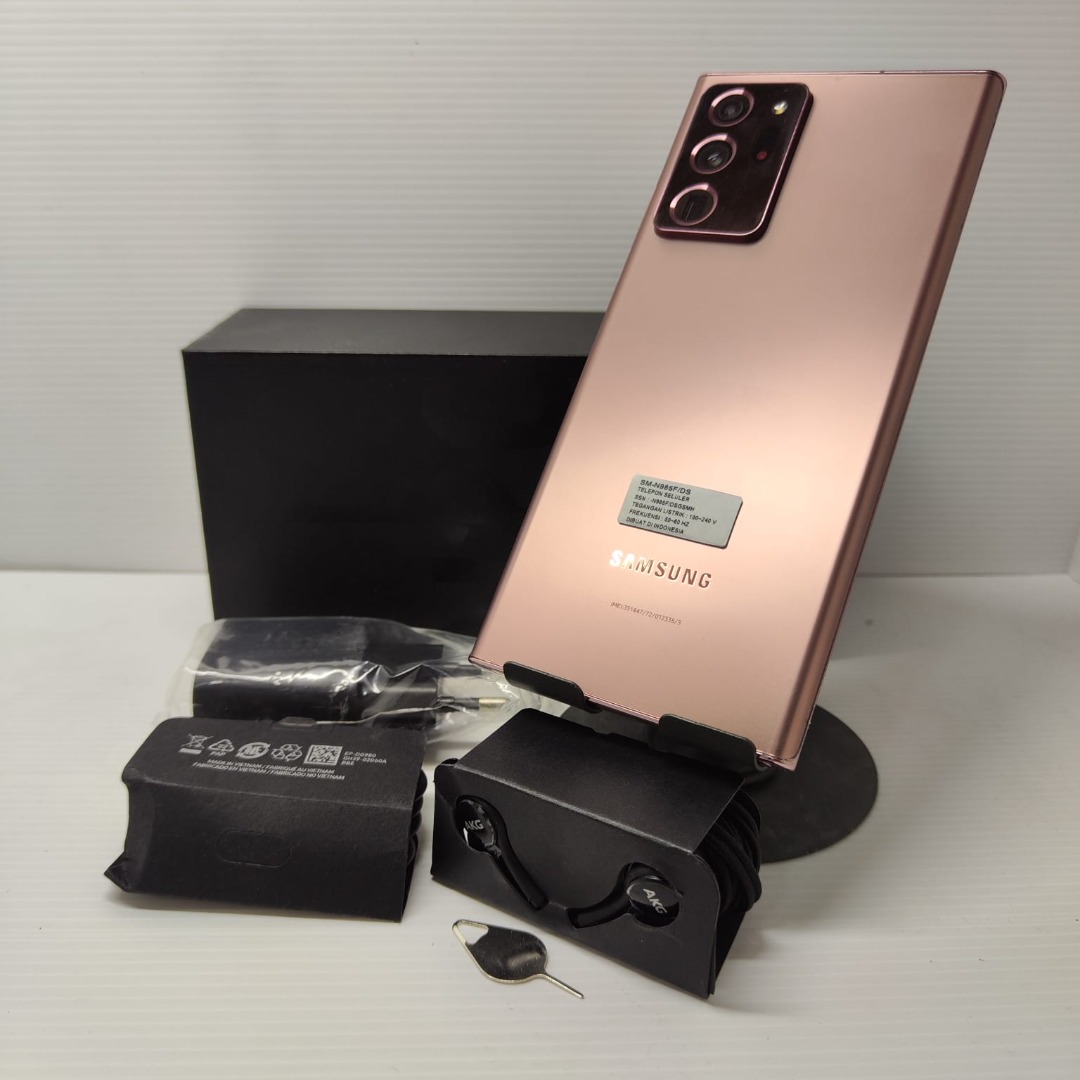 SAMSUNG GALAXY NOTE 20 ULTRA BRONZE EX SEIN 8/256 SUPER MULUS 99% ...