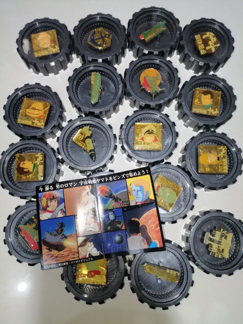 space battle ship yamato pins (Category: Vintage Collectibles) located in Caloocan City. Submitted by zechariah.nacional (Listing ID 1374027664, Image 1). Description: space battle ship yamato pins 1500php wysiwyg no reservation.