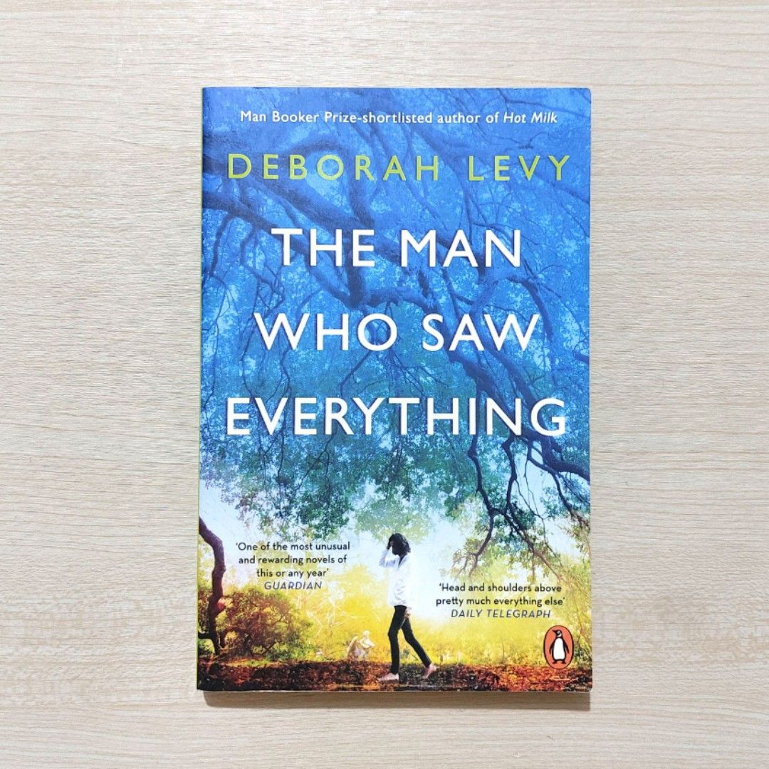 The Man Who Saw Everything by Deborah Levy (Category: Storybooks) located in San Pedro. Submitted by hydeist (Listing ID 1374116899, Image 1). Description: used trade paperback (UK b-format) good condition with minal spine crease, mild wear and tanning bought in the UK 📚 Shipping only / No meetups / NO SWAPS 📚 3 days reservation 📚 BDO / BPI / GCash 📚 NO COD 📚 J&T 📚 NO LOWBALLERS PLEASE 📚 I DON'T SELL UNAUTHORIZED / INDIAN REPRINTS.