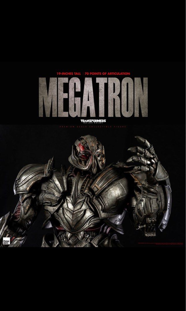 Threezero （分類：手辦雕像）位於 Hong Kong。 由 mimorshop 提交（商品編號 1373966990，圖片 3）。簡介： 《變形金剛：終極戰士》 PREMIUM 麥加登（豪華版） PREMIUM極緻比例收藏級系列是threezero頂端的大型收藏品，具有極致細膩的外觀造型，精密的機械結構及細節，配備超可動關節，LED亮燈功能，壓鑄金屬框架以及threezero引以為傲的舊化上色塗裝效果！ 極緻比例收藏級系列麥加登，全高約19英寸，帶有眼部LED亮燈功能。以《變形金剛：終極戰士》中的麥加登造形為基礎，精心設計打造。配件方面配有可互換的戰鬥面具、擴張形態的角和可拆卸的小角、具備LED發光功能的融合大砲、坎達長劍，以及豪華版加配的盾牌。。