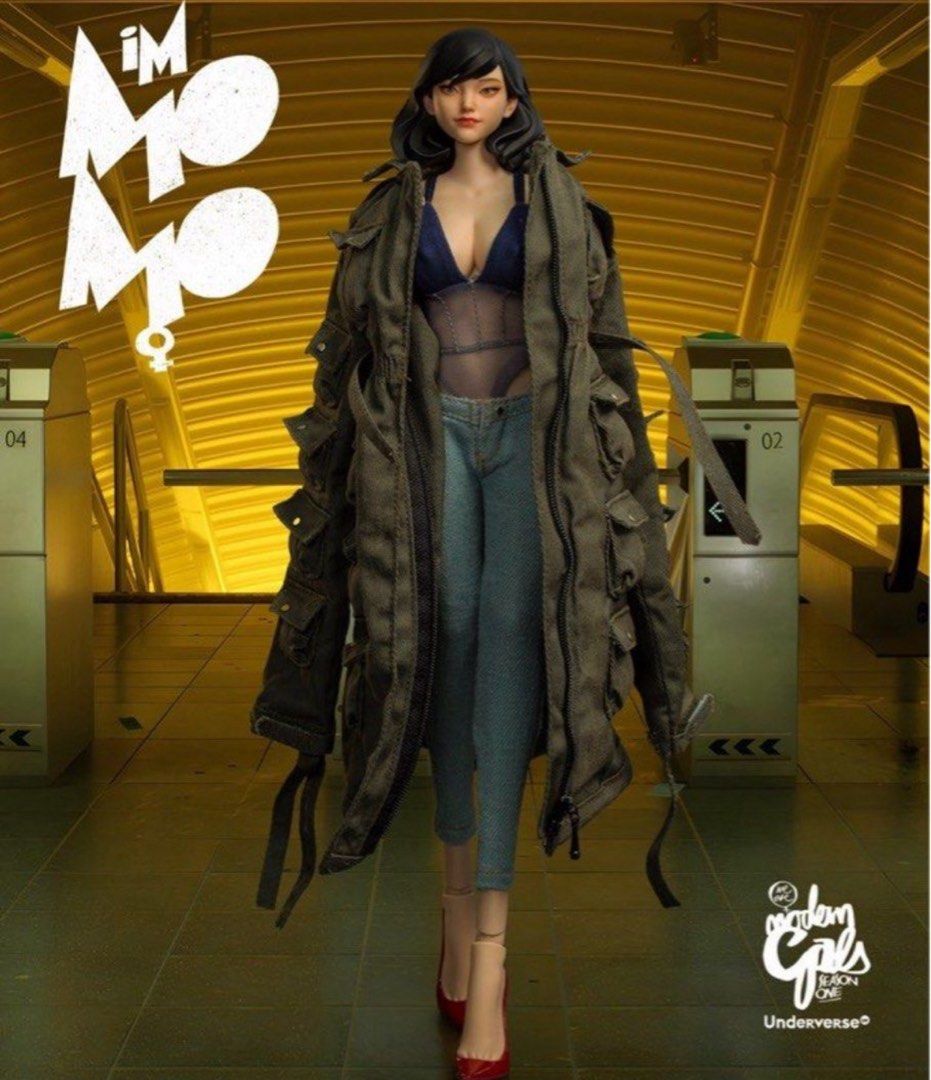 Underverse threea Hottoys momo modern gals, Hobbies & Toys, Toys