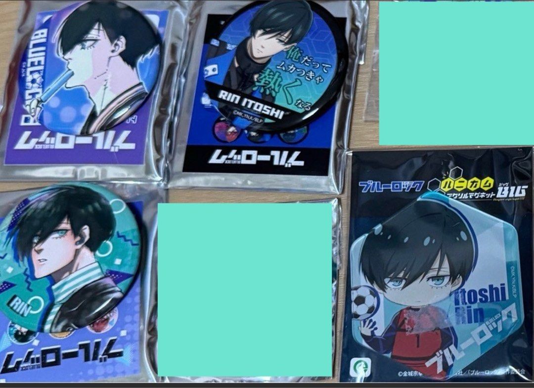 WTS Blue Lock Rin Itoshi merch, Hobbies & Toys, Memorabilia ...