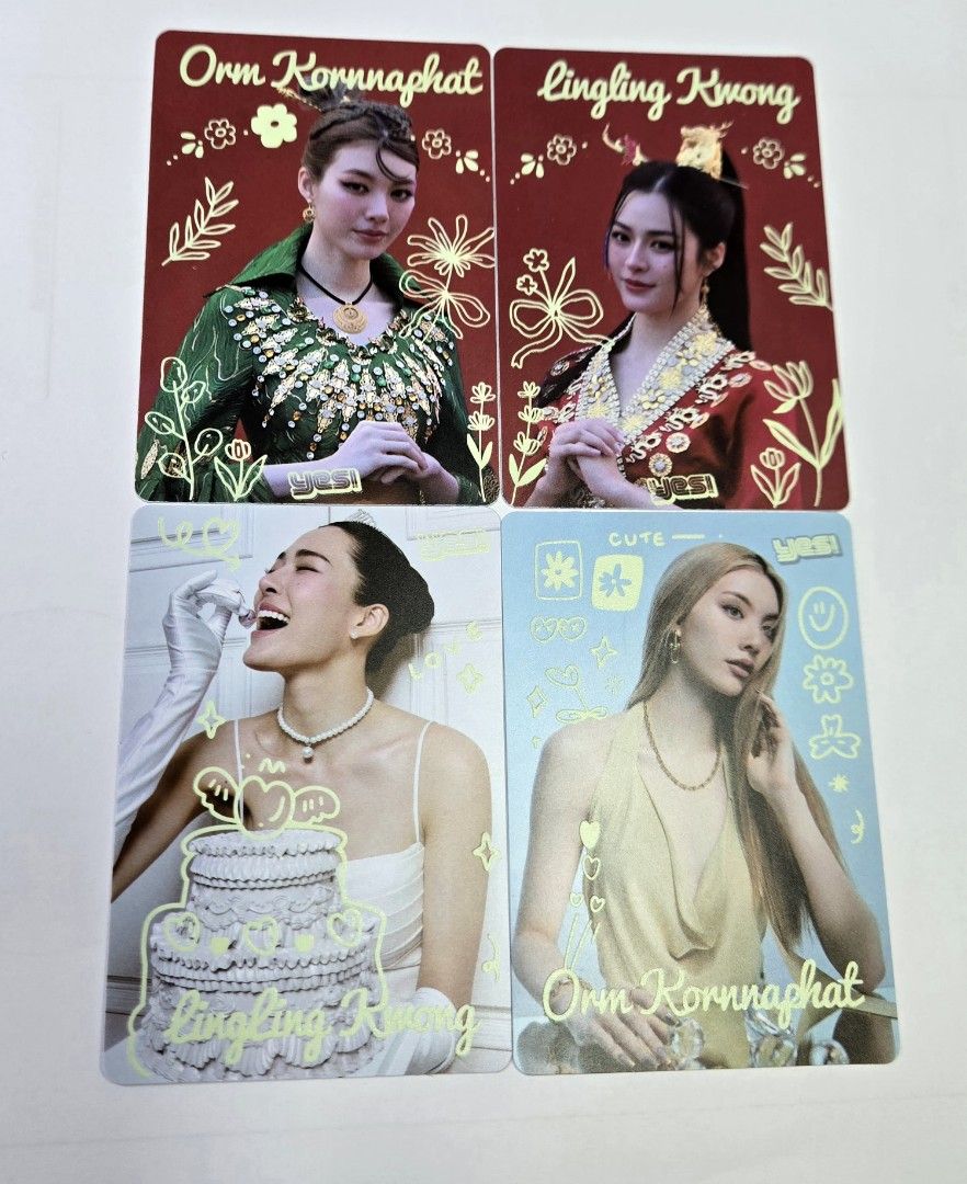 Yes Card yes卡116期～lingling orm lingorm夜光卡, 興趣及遊戲