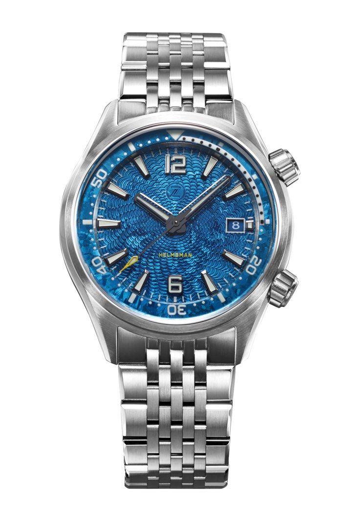 Zelos Helmsman (Crystal Ti) (Category: Watches) located in Singapore. Submitted by bezelsndials (Listing ID 1374038742, Image 1). Description: Brand new with stickers More info: https://zeloswatches.com/products/helmsman-ss-crystal-ti.