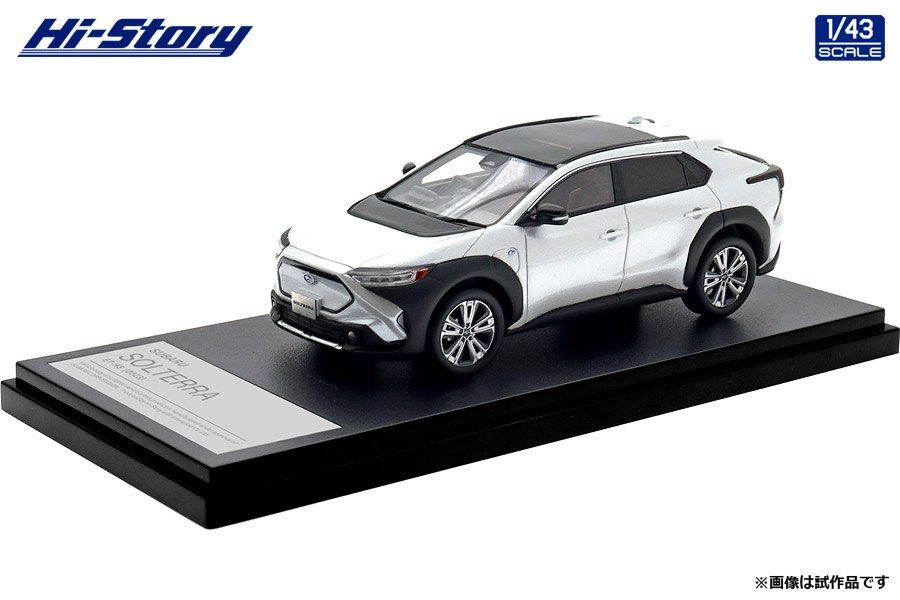 1:43 Hi Story Subaru Solterra EV 2023 JdM bz4x Toyota model car