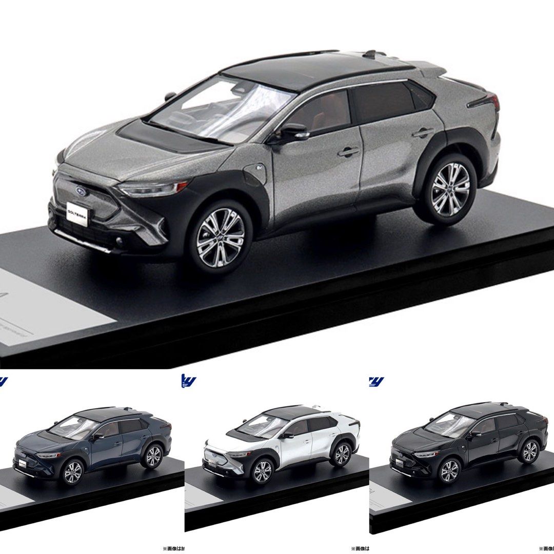 1:43 Hi Story Subaru Solterra EV 2023 JdM bz4x Toyota model car