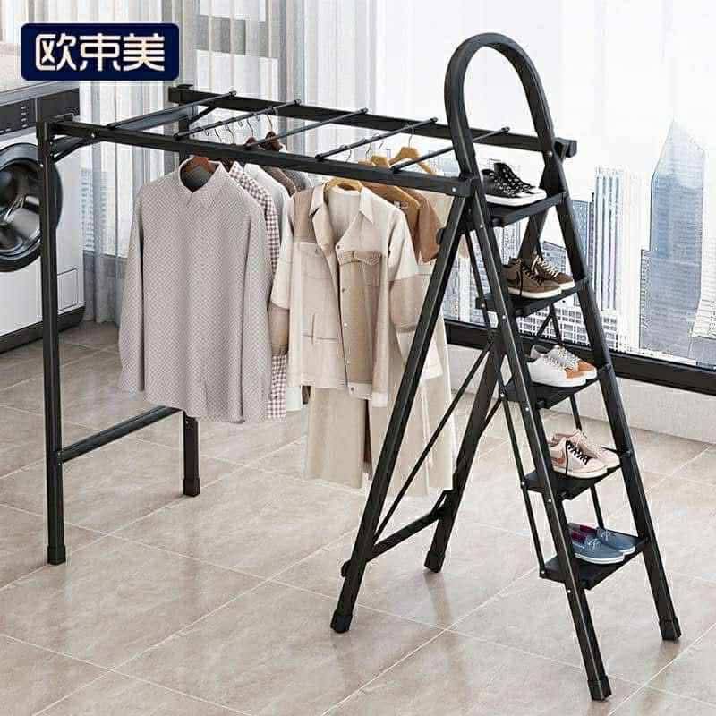 5 LAYER LADDER & HANGER RACK (Category: Ladders & Steps) located in Manila. Submitted by haideshop (Listing ID 1374227066, Image 2). Description: .