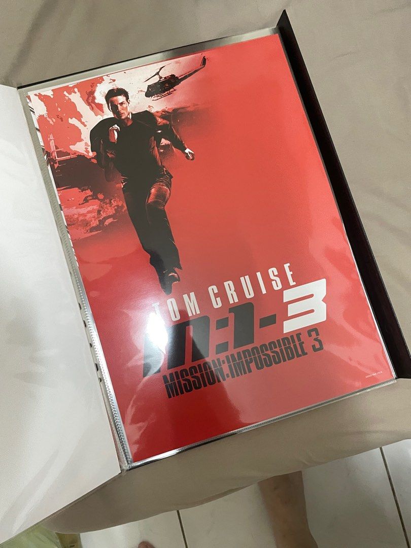 不可能的任務海報冊（含7張海報不拆售）