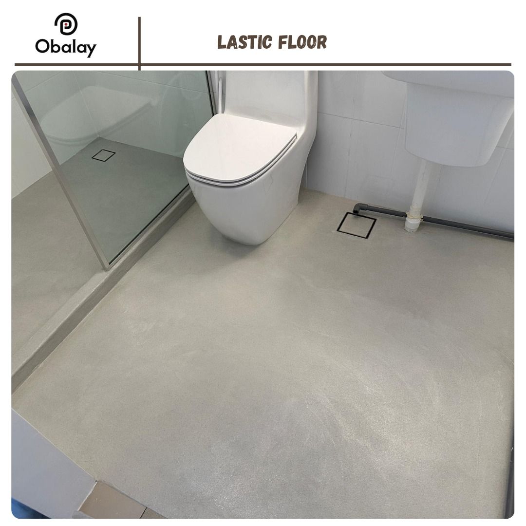 ✨ LIFETIME GUARANTEE: 100% Full Refund✨ Anti Slip Toilet Floor Overlays built to NEVER Wear Out! | Anti-Slip Epoxy Lastic Toilet Floor | Safe for Elderly, Pregnant, Pets | HDB BTO Condo Reno Deal62863076209410114