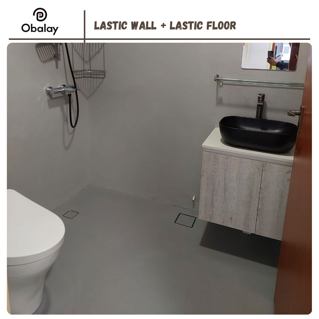 ✨ LIFETIME GUARANTEE: 100% Full Refund✨ Anti Slip Toilet Floor Overlays built to NEVER Wear Out! | Anti-Slip Epoxy Lastic Toilet Floor | Safe for Elderly, Pregnant, Pets | HDB BTO Condo Reno Deal62863076209410113
