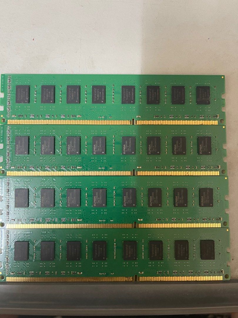 由 zaskqq (刊登 ID 1374163367，圖片 2) 提交，位於 雲林縣 (Yunlin) 的 ✅ Transcend（創見）DDR3 4GB 記憶體 1600MHz (類別：電腦周邊產品)，說明：💰【一條90元，只剩4條】 📦 出清家中零件，共 4 條 DDR3-1600 記憶體，皆為 4GB（共 16GB），可單買也可打包。 ✨ 品牌：Transcend ✅ 規格：DDR3 1600MHz / 4GB 單條 / 桌機用 DIMM ✅ 狀況：皆已實機測試通過，可正常開機 📸 實品拍攝，看到的就是你買到的！ ⚠️ 老電腦升級、救機首選，支援 LGA1150、1155、AM3 等平台 如需購買單隻請私訊我另開單隻的賣場給你下標 。