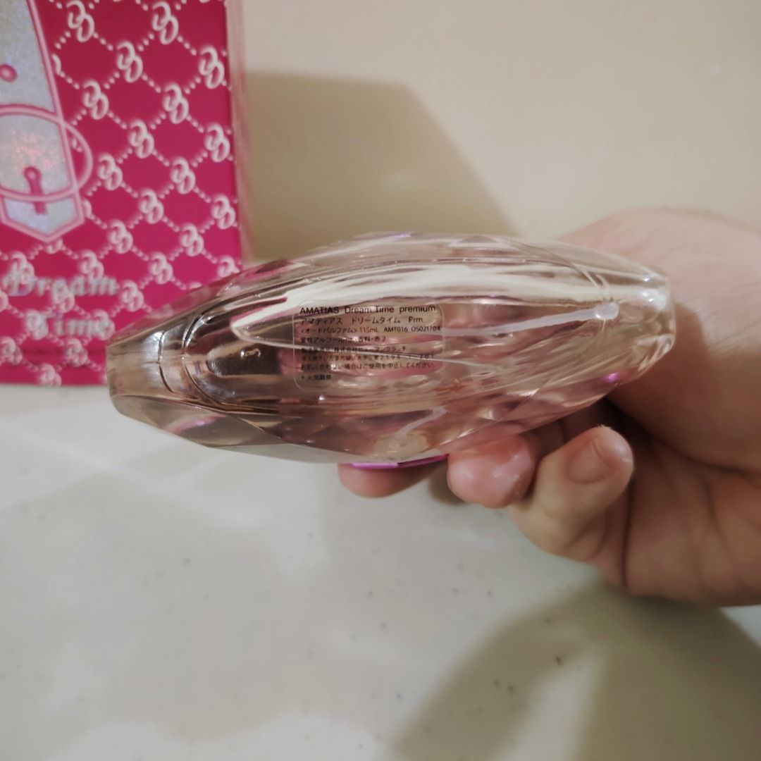 Amatias Dream Time Perfume from Japan (Category: Fragrance & Deodorants) located in San Fernando. Submitted by kondotime (Listing ID 1374305487, Image 2). Description: 95% full (With box) Original price: 650 Selling for only: 399.