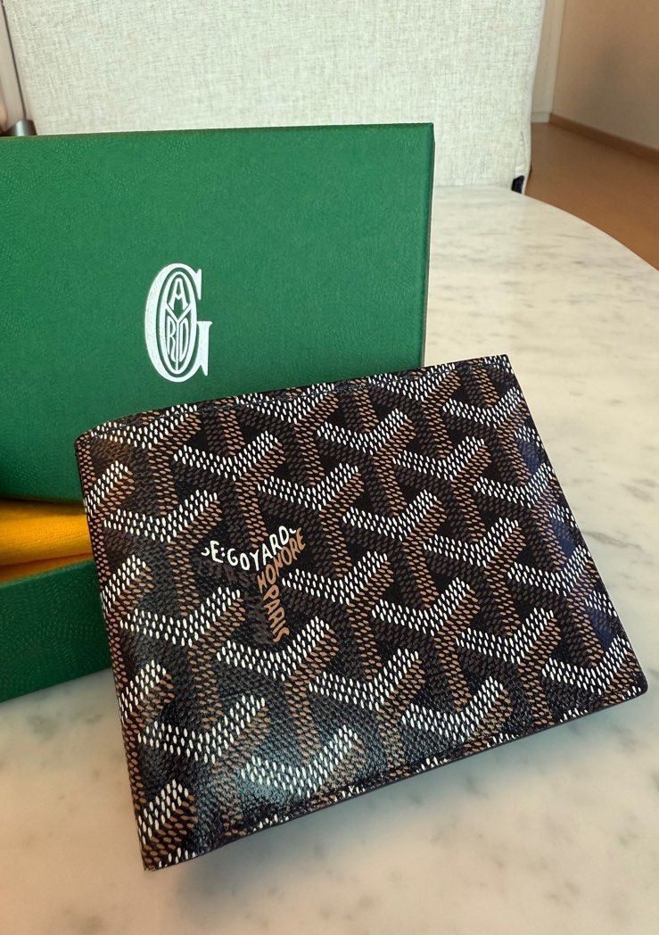 Authentic Goyard Victoire Wallet Black (Category: Luxury Bags & Wallets) located in Quezon City. Submitted by breakmyfashion (Listing ID 1374246765, Image 1). Description: Comes in full set with receipt, box, paperbag and dust bag. As good as new. Only unboxed and used once. .
