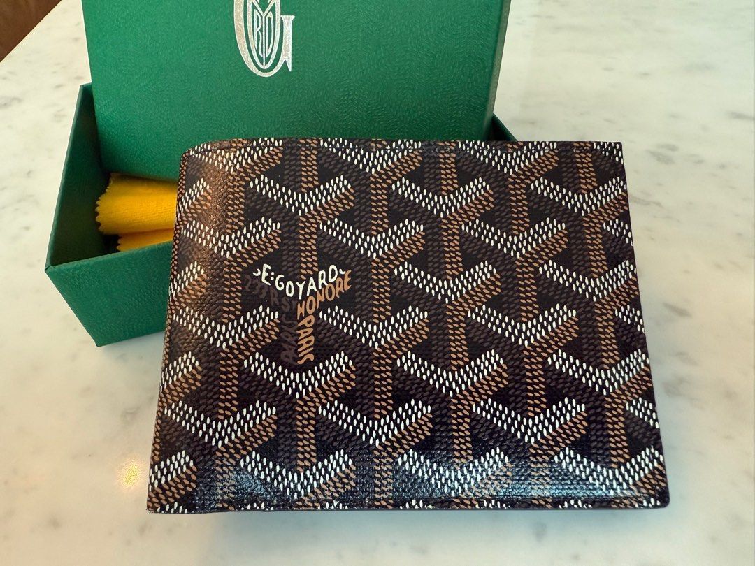 Authentic Goyard Victoire Wallet Black (Category: Luxury Bags & Wallets) located in Quezon City. Submitted by breakmyfashion (Listing ID 1374246765, Image 2). Description: Comes in full set with receipt, box, paperbag and dust bag. As good as new. Only unboxed and used once. .