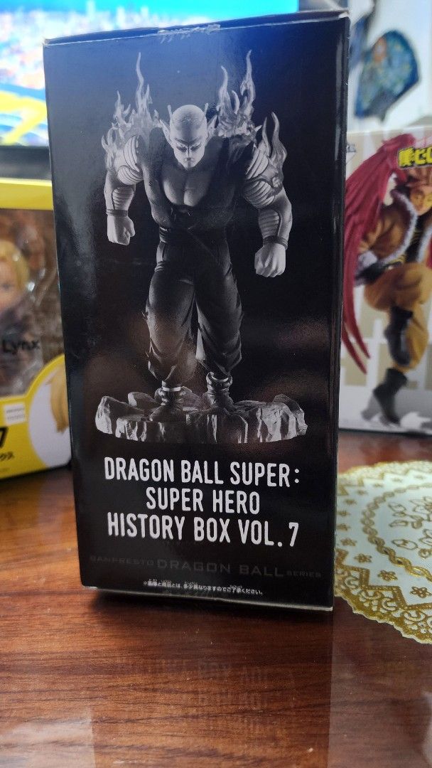 Bandai Dragonball Super: Super Hero History Box Vol. 7 Orange Piccolo Figure P1,500 (Category: Figurines & Statues) located in Imus. Submitted by nyanyanz (Listing ID 1374237279, Image 3). Description: sealed misb price negotiable can meetup/shippping 📍Imus, Cavite.