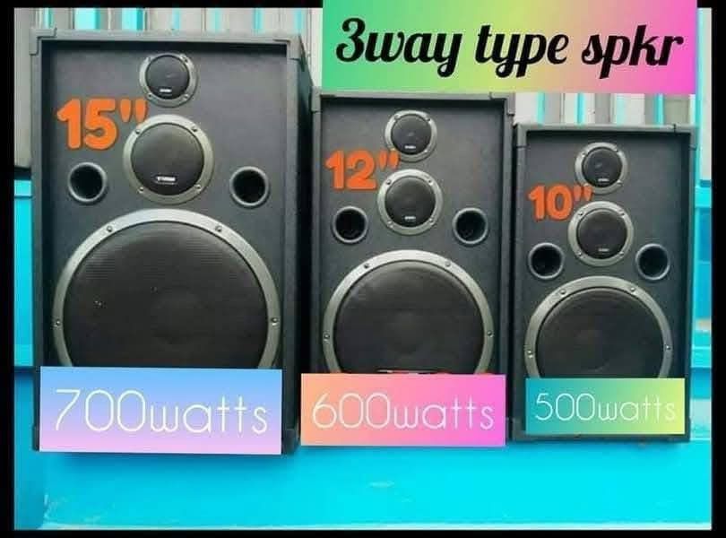 Bd Konzert (Category: Soundbars, Speakers & Amplifiers) located in Manila. Submitted by dolorchris69891 (Listing ID 1374196082, Image 2). Description: 🌹KONZERT ASSEMBLED PERSONAL SPEAKER SYSTEM. 🌹 💜 SPEAKER LANG WALA KASAMA DVD ⚡3way type speaker Tweeter / Mid / Sub 💥 Sizes and price💥 D 10" - 4900 ( 2 pcs) D 12" - 5300 (2 pcs) D 15" - 6500 (2 pcs) ⚡2way type speaker Tweet horn / Sub 💥 Sizes and price💥 D 10" - 4700 (2 pcs) D 12" - 5100 (2 p