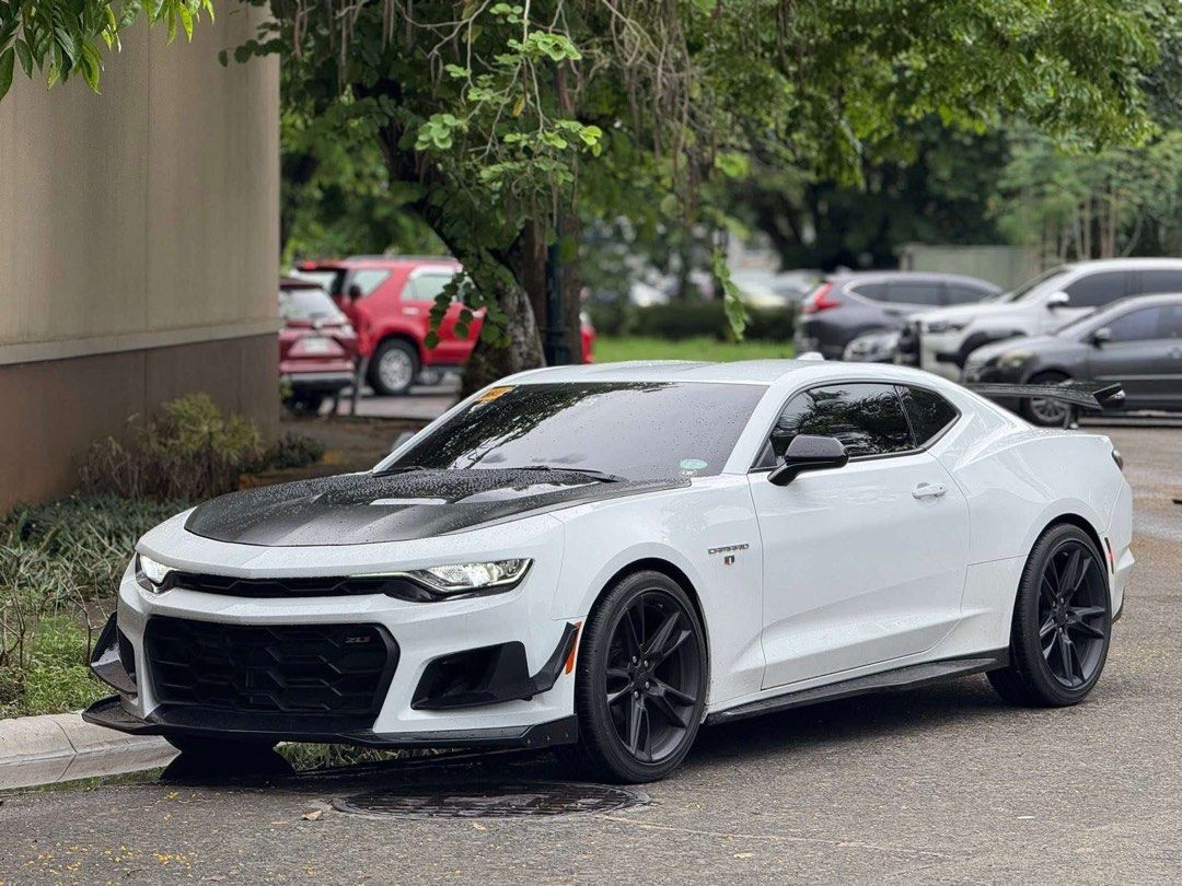 Chevrolet Camaro RS Auto (Category: Used Cars) located in Manila. Submitted by quality_cars (Listing ID 1374314806, Image 3). Description: For sale‼️ 2021 Camaro RS Zl1 body kits worth 600k 6k mileage ONLY Brand used Price: 3.198m 📍Mamplasan biñan.