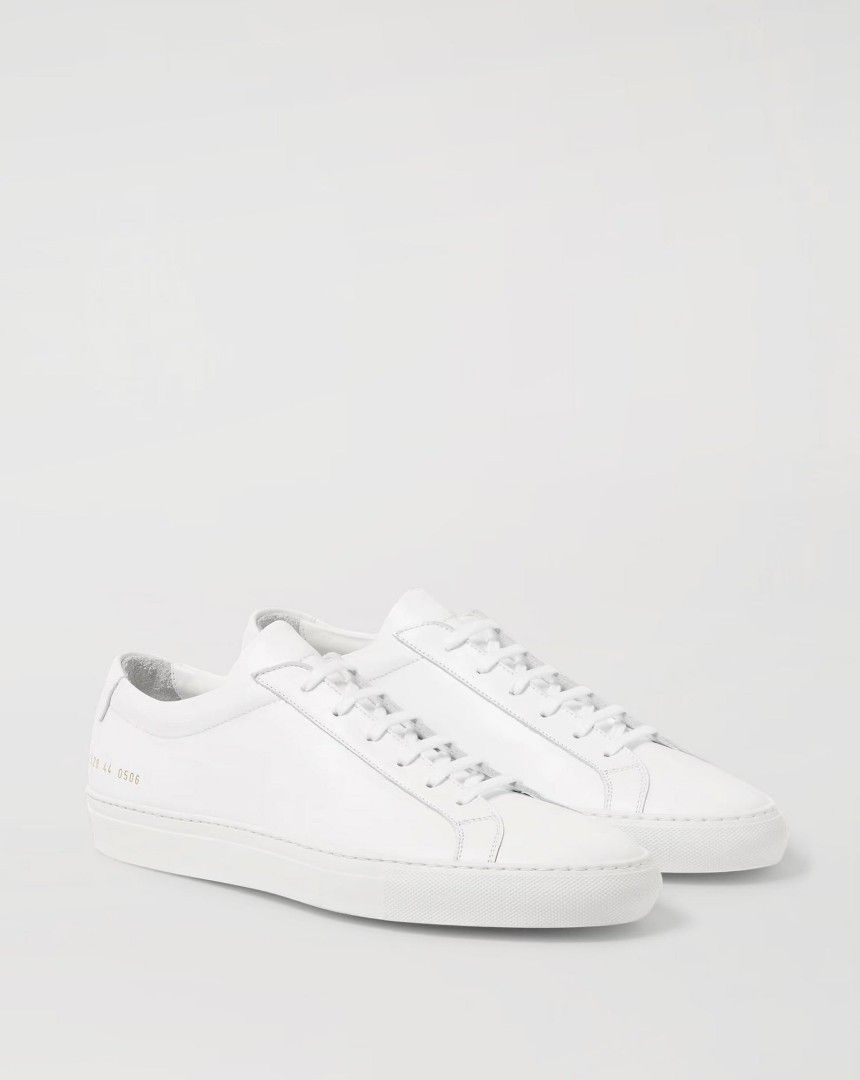 COMMON PROJECTS ITALY | Classic Achilles Low White Leather Sneaker (Category: Sneakers & Footwear) located in Cebu City. Submitted by denimholic (Listing ID 1374319553, Image 2). Description: 🇮🇹Authentic Preloved Common Projects ▫️MODEL # : ACHILLES LOW SNEAKER ▫️SIZE : EU 42 M / US 9 M ▫️COLOR / MATERIAL : White, Leather ▫️9.0 / 10 excellent condition **no box ▫️Made in Italy **pm for more pics/details. thanks.