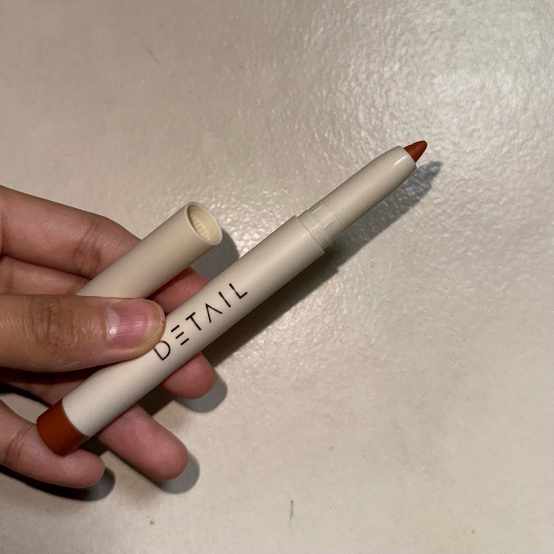 DETAIL COSMETICS Claypen (Category: Makeup) located in Manila. Submitted by gryff (Listing ID 1374205734, Image 2). Description: Claypen shade: Sundown ~swatched only, still brand new~ .