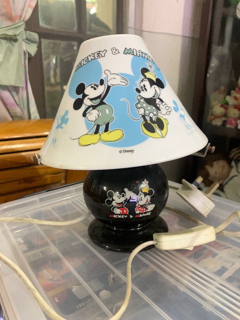 Disney- Mickey Mouse - Mini Mouse - Lamp Shade - Ceramic (Category: Lighting) located in Binangonan. Submitted by memphis_raines (Listing ID 1374245095, Image 1). Description: Sold as is No Bulb Ceramic Material Fragile item, will not ship via LBC especially JnT. Rider pickup only - Pag mag pumilit risk na ng buyer. Loc: Binangonan .