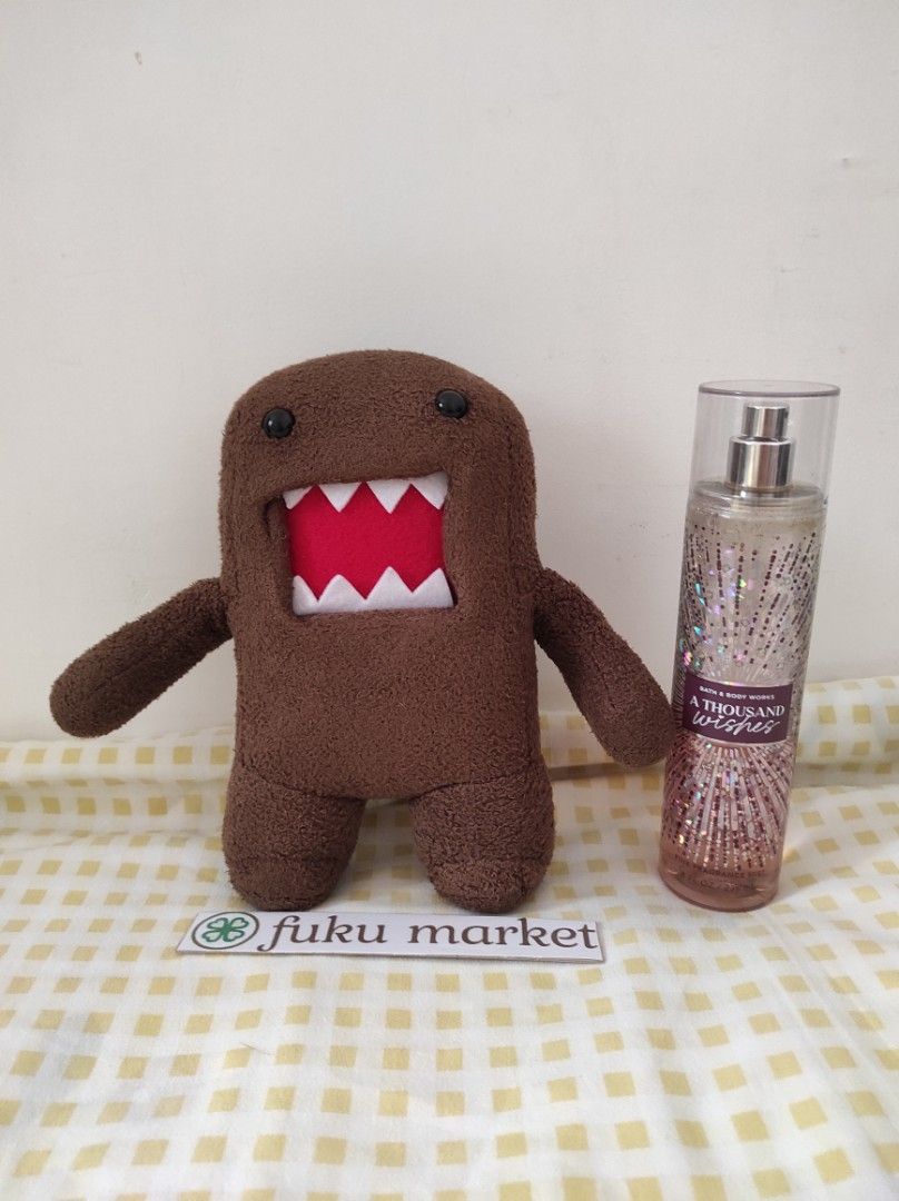 Domo-kun Plush Stuff Toy (Category: Plushies & Soft Toys) located in Bulacan. Submitted by _arawxtala_ (Listing ID 1374230021, Image 2). Description: -Price is negotiable just message :) -MOP: GCASH - Pay As You Order, for the item and shipping fee -MOD: Direct JNT/ LBC -Shipping every weekends -First To Pay Basis 🍀.