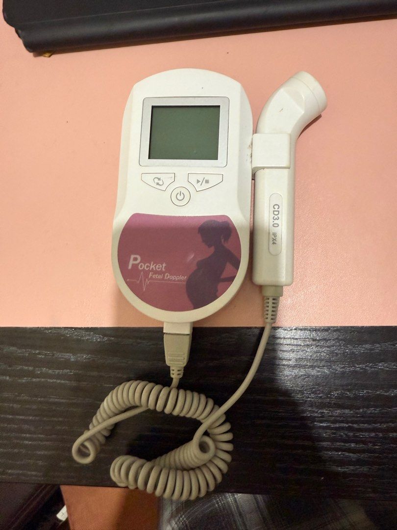 Doppler Contec pink (Category: Medical Supplies & Tools) located in Cagayan de Oro. Submitted by shym26 (Listing ID 1374318714, Image 3). Description: Selling my preloved doppler, like new as hindi ko sya nagamit sa OB rotation namin since there are lots of doppler provided..