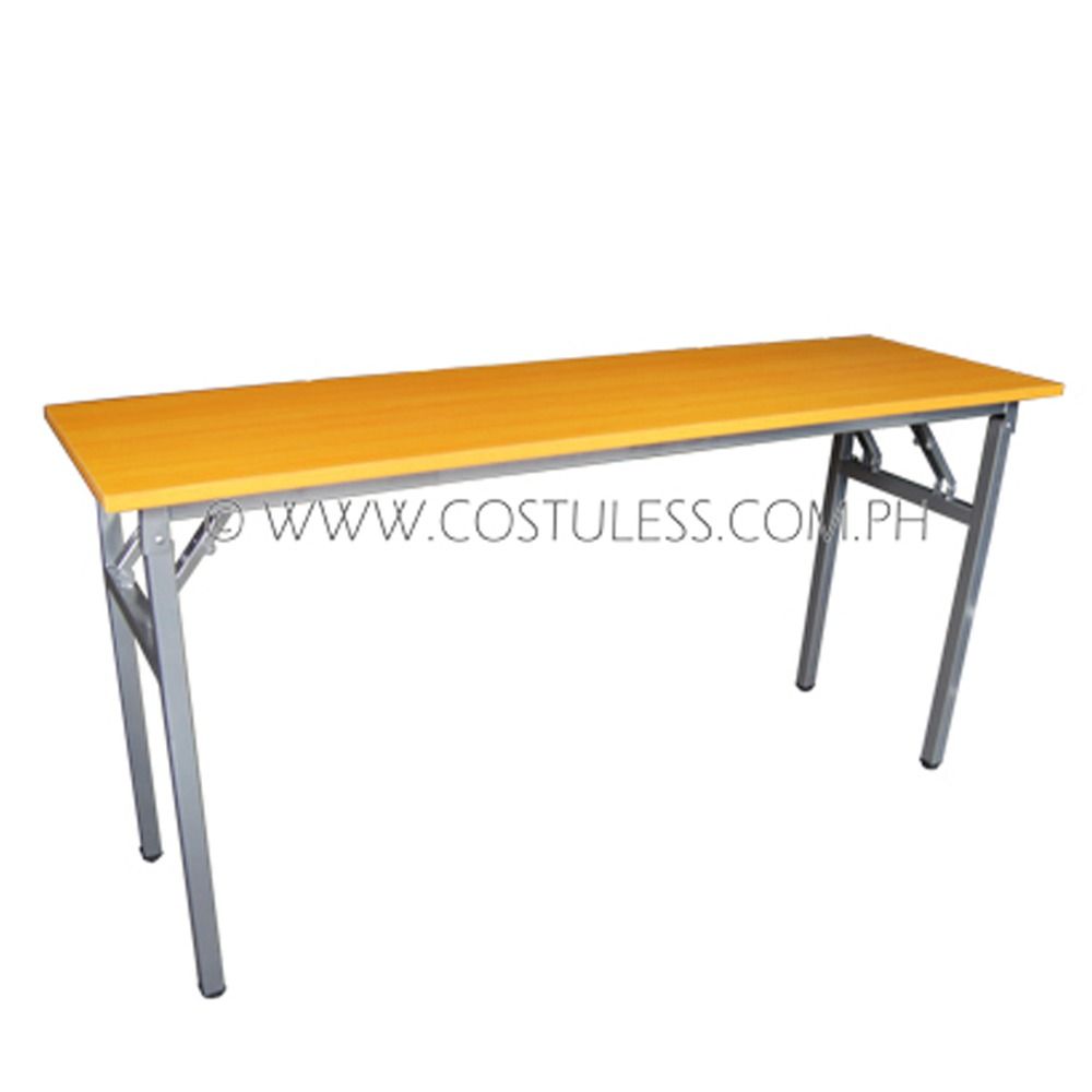 Ergodynamic Folding Meeting Table, Computer Table, Office Furniture (Category: Tables & Sets) located in Taguig. Submitted by costuless.taguig (Listing ID 1374171247, Image 2). Description: Item Code: WT15045 SALE PRICE: ₱3,999.00 Note: Price may change without prior notice. Ergodynamic Folding Meeting Table ♡ Colors: Light Grey, Beech ♡ Size: 150 x 45cm ♡ MFC Laminated Top ♡ Powder coated Folding legs ♡ High Quality & Affordable ♡ Warranty and S