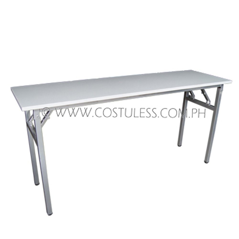 Ergodynamic Folding Meeting Table, Computer Table, Office Furniture (Category: Tables & Sets) located in Taguig. Submitted by costuless.taguig (Listing ID 1374171247, Image 1). Description: Item Code: WT15045 SALE PRICE: ₱3,999.00 Note: Price may change without prior notice. Ergodynamic Folding Meeting Table ♡ Colors: Light Grey, Beech ♡ Size: 150 x 45cm ♡ MFC Laminated Top ♡ Powder coated Folding legs ♡ High Quality & Affordable ♡ Warranty and S