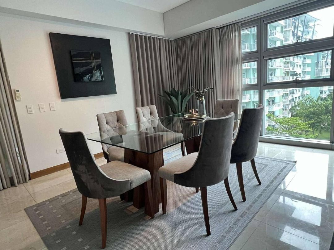 FOR LEASE: One Serendra 2 br (Category: Apartments & Condos) located in Quezon City. Submitted by david_santos (Listing ID 1374169748, Image 2). Description: For Lease One Serendra, BGC 2 bedroom with 2 cr With maids quarter Garden unit 2 parking slots Asking price: PhP 340K inclusive of condo dues Inside- 139.47 sqm Balcony- 36.50sqm Total floor area = 175.97 sqm Contact us for more details and to schedule a viewing: Atty. David Santos +63 961 8