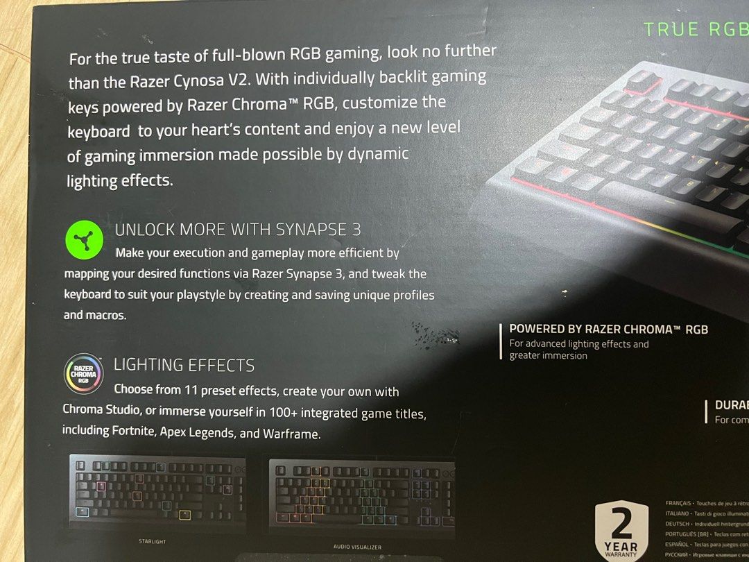 Gaming Keyboard63221278465921111