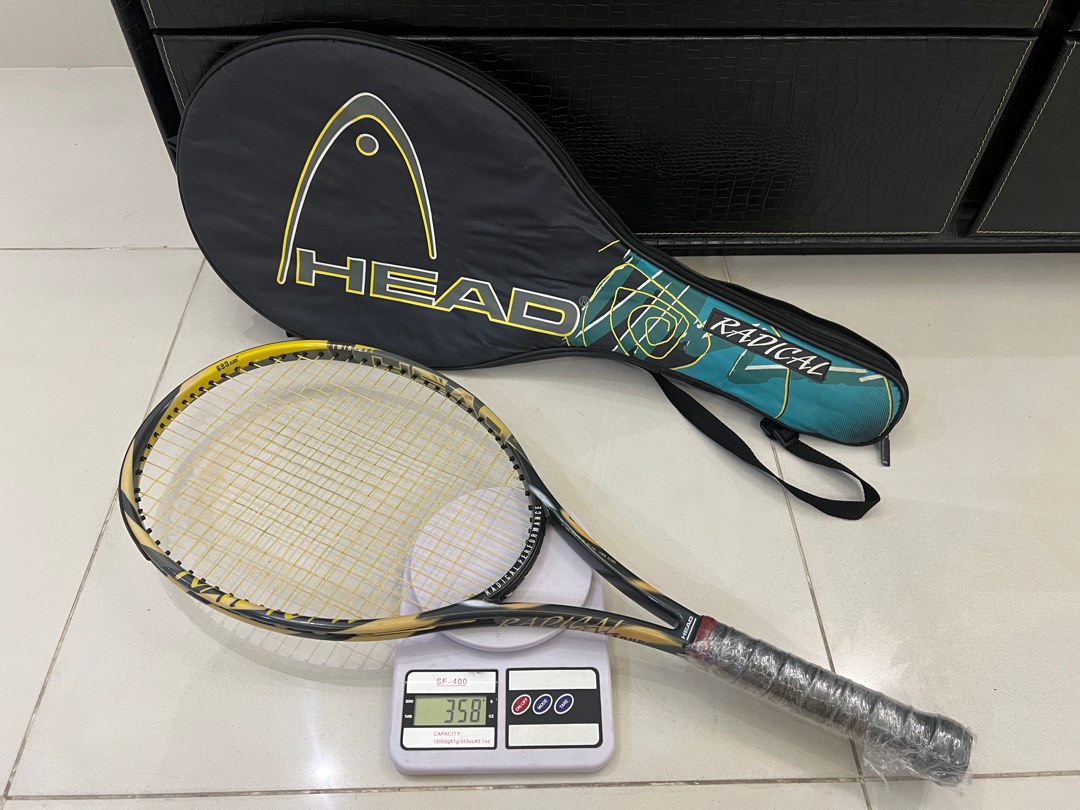 Head Radical Oversize Zebra Tennis Racket, Sports Equipment, Sports ...