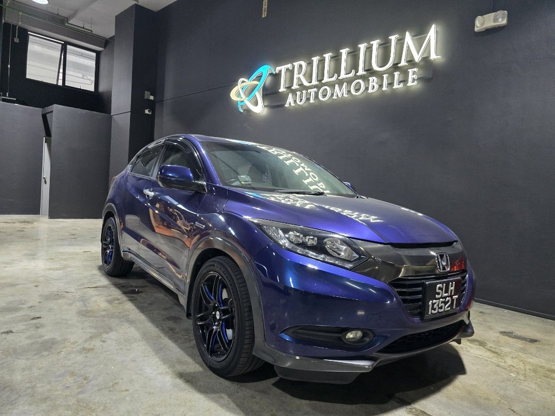 Honda Vezel Hybrid 1.5X For Rent (Category: Car Rental) located in Singapore. Submitted by trillium.auto (Listing ID 1355244538, Image 2). Description: Lowest Rates in Town! Honda Vezel Hybrid 1.5X For Rent Showroom: Trillium Leasing Pte Ltd 60 jalan Lam Huat #06-56/57 Singapore 737869 Rental Terms: $455( Weekly) Min Duration: 6 Months Deposit Amount: $500 Age: Min 22 Years Old Min Driving Experience: 2 Years Malaysia Allowed: Yes Insurance : OD 