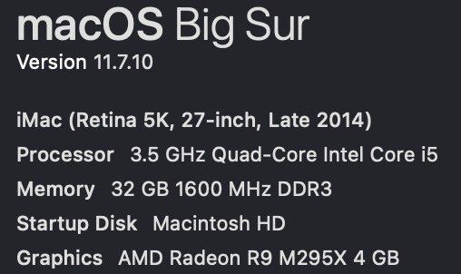 iMac 27 Inch (Category: Desktops) located in Singapore. Submitted by wetwillie (Listing ID 1374306743, Image 2). Description: All the specifications is mentioned on the picture given. Feel free to ask me. .