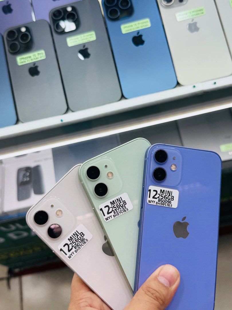 iPhone 12 Mini 256GB 97-98%BH Openline 99%smooth No issues (Category: iPhone 12 Series) located in San Juan City. Submitted by saabangadgetshop (Listing ID 1374161105, Image 2). Description: Onhand | Pre-owned iPhone 12 Mini 256GB OPENLINE Battery Health 97-98% NO HIDDEN ISSUES NO HISTORY OF REPAIR 99%Smooth TEST TO SAWA RESET ALL YOU WANT TEST ALL YOU WANT NOT REFURBISHED AUTHENTIC PHONE ALL WORKING (FREE 3UTOOLS) iPhones iPads only 🆓Freebies ✅