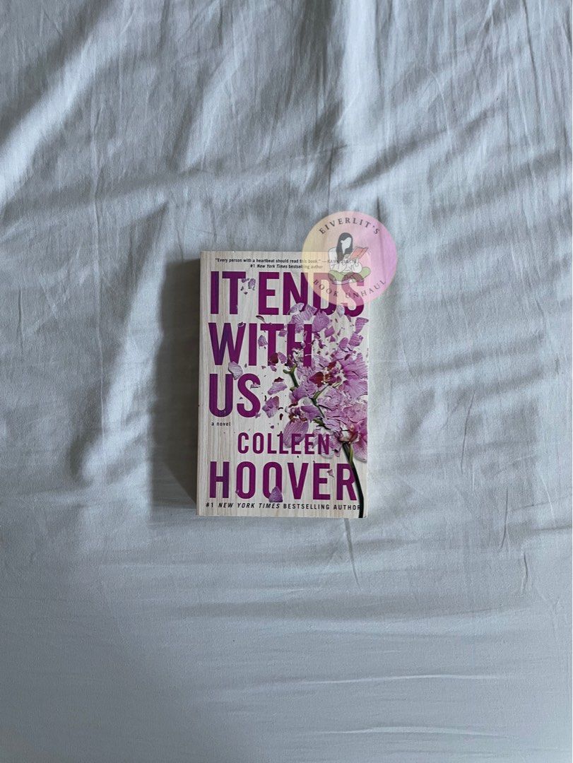 It Ends With Us #1 by Colleen Hoover (Paperback) (Category: Storybooks) located in Consolacion. Submitted by eiverlit (Listing ID 1374318103, Image 1). Description: It Ends With Us #1 by Colleen Hoover (Paperback) details: - no hidden issues - perfectly in good condition - no tanning or ripped pages - rfs: decluttering ‼️‼️‼️Buy the second book and you'll get a deal for only ₱500 for the two books! That's 200 pesos off!‼️‼️‼️.
