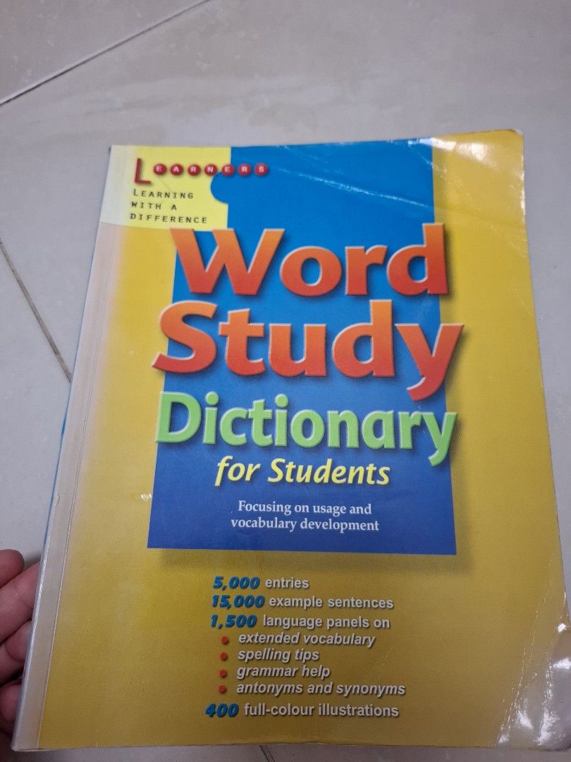 Learner's Word Study Dictionary for Students, Hobbies & Toys, Books ...