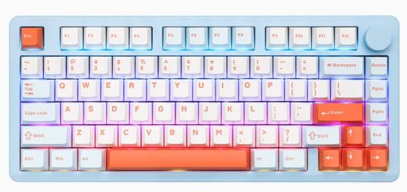 LEOBOG Hi8 SE 75% Wireless Aluminum Gaming Keyboard (Category: Computer Keyboard) located in Singapore. Submitted by jmlel (Listing ID 1374280529, Image 2). Description: - Hot Swappable Creamy Keyboard - Programmable Custom Mechanical Keyboard with FR4 Plate - RGB Backlit - 3 Modes of connection (Type-C wired, 2.4G Wireless, Bluetooth) - 8000mAh battery capacity - For Win/Mac/Linux Open to questions & negotiations, feel free to dm for info Able t