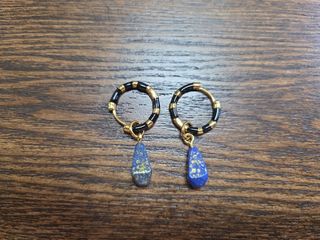 埃及look青金石 耳環64242491668225110