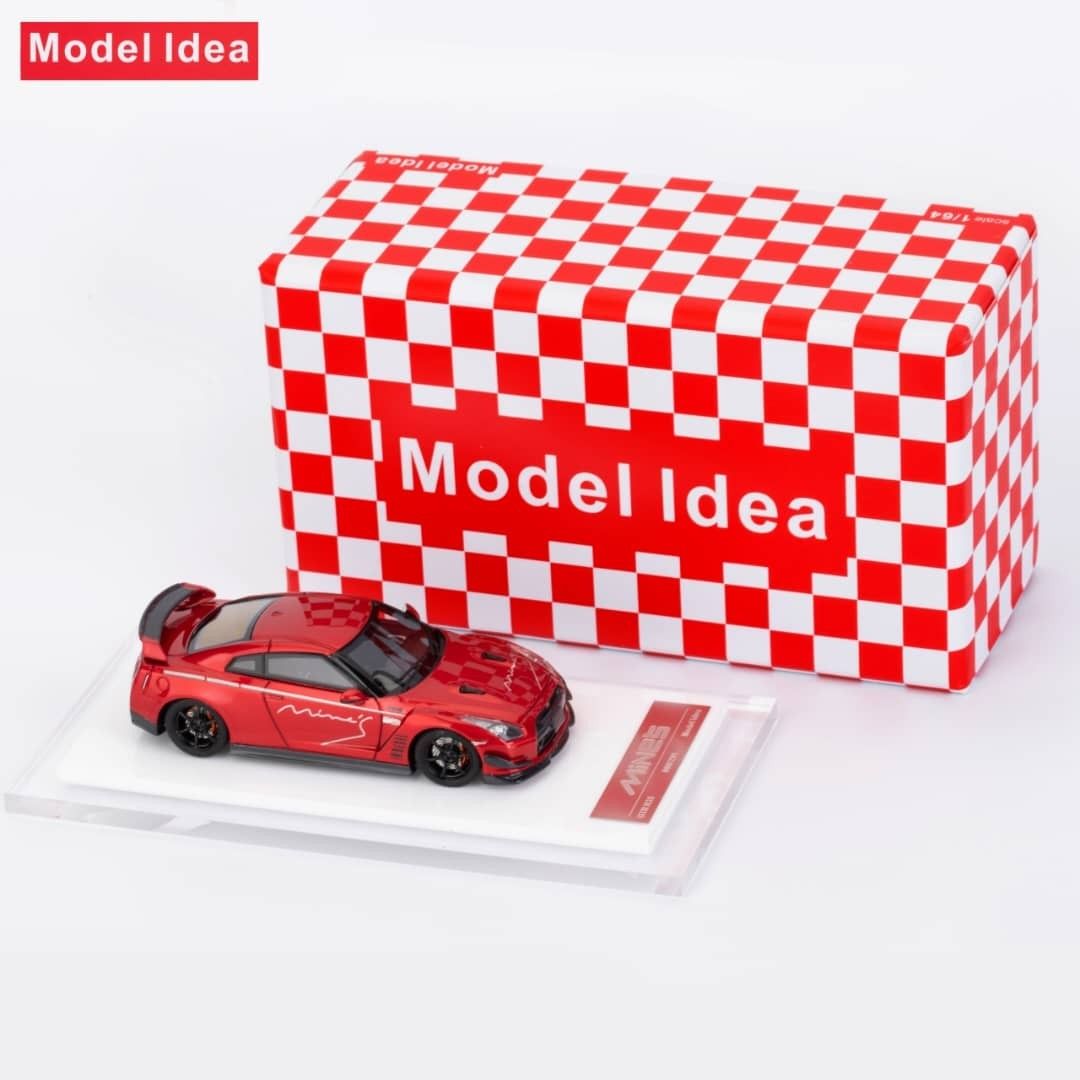 Model Idea 1:64 樹脂手辧模型！GT-R R35，Mines改裝版。第三批2
