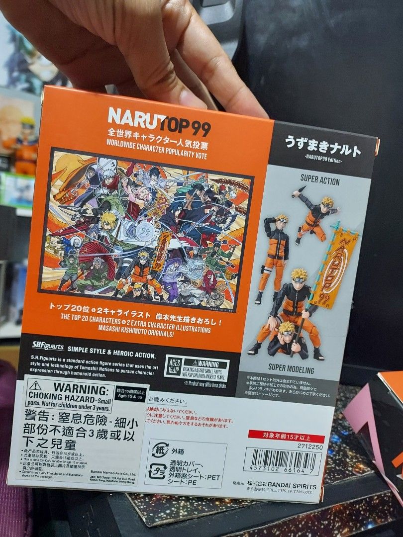 NARUTO SHF TOP99 (Category: Figurines & Statues) located in Imus. Submitted by codemafia (Listing ID 1374247190, Image 1). Description: MIB opened once then back in box set only..