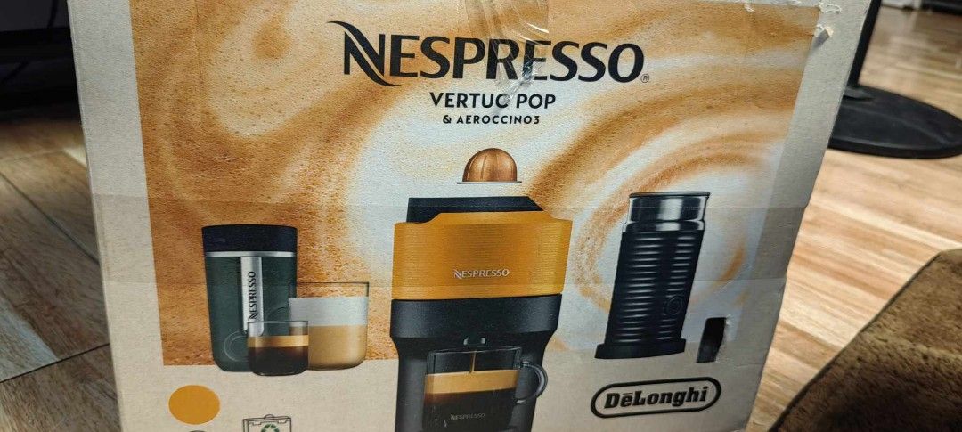 Nespresso Vertuo Pop with Aeroccino 3 (Category: Coffee Machines & Makers) located in Taytay. Submitted by mikz_1303 (Listing ID 1374260370, Image 3). Description: Nespresso Vertuo Pop with Aeroccino 3 Almost New Complete package 220v Pick up in Taytay.