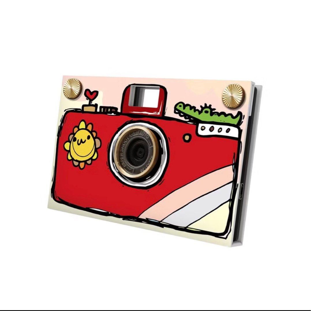 Papershoot - Digital Film Camera (Category: Cameras) located in Manila. Submitted by luckyluna01234 (Listing ID 1374260072, Image 3). Description: 📸 Paper Shoot Camera – Used but Fully Working • Bought October 2023 • Still works great • Has some dents and a missing screw (cosmetic only - does not affect function. Original unit has replacement plastic screws) • No SD card included (not part of the original package) • Reason for selling: haven’t u
