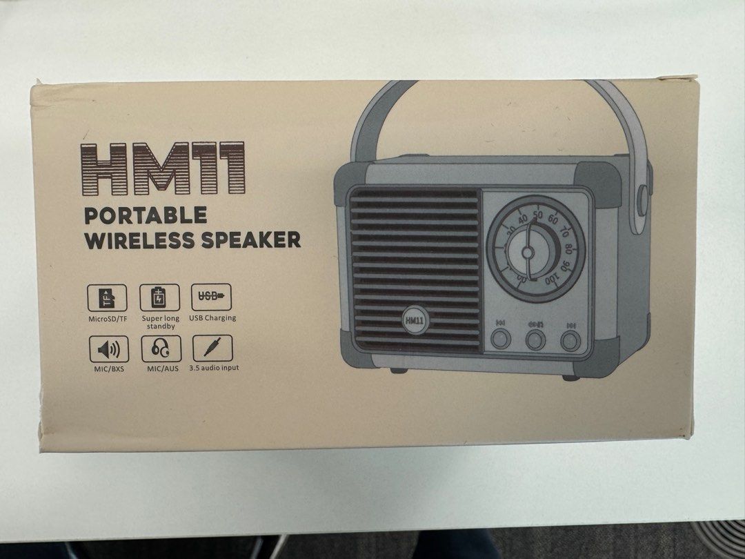 Retro Portable Wireless Speaker63848277586178112