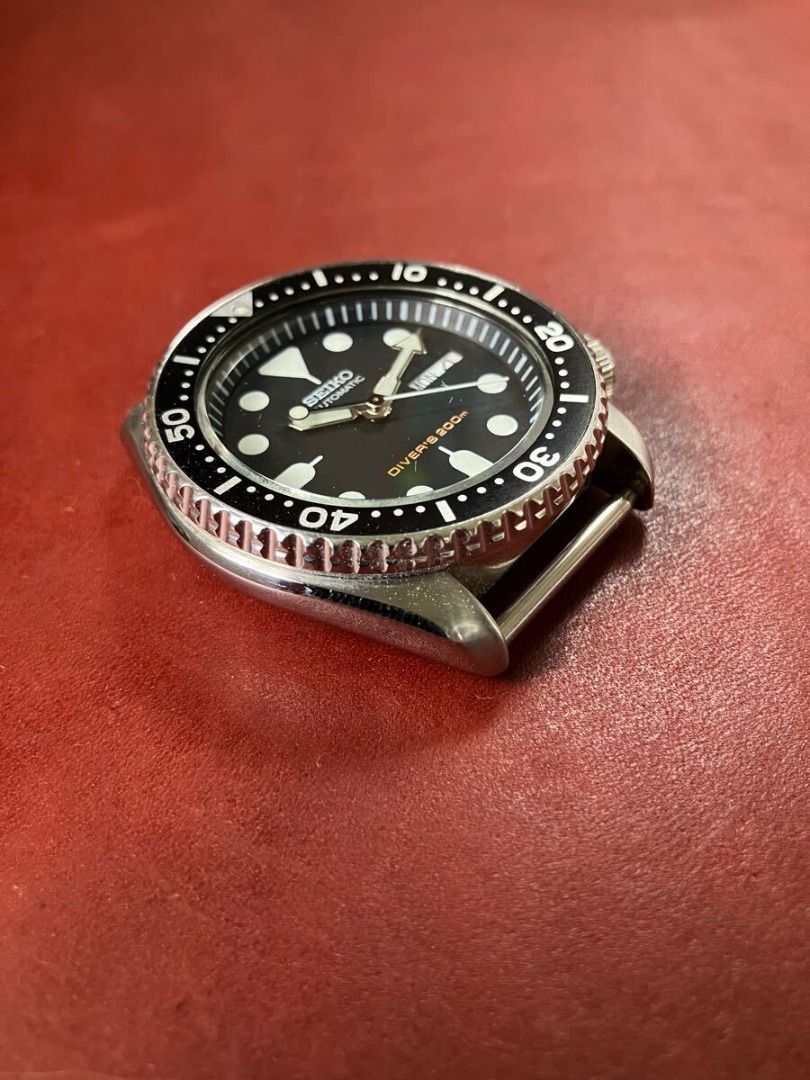 Seiko SKX007 Diver's 200m Automatic Black Boy 7s26-0020 Automatic ...