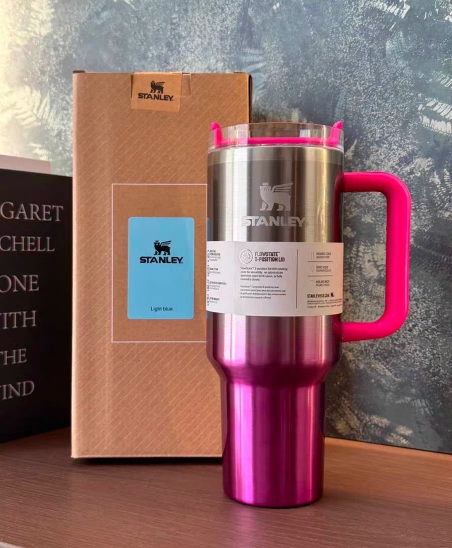 Stanley thermos cup 40oz Stanley X Starbucks joint Starbucks gradient straw coffee cup large capacity stainless steel cold storage car fitness office home water cup gift birthday holiday (Category: Kettles & Airpots) located in Singapore. Submitted by asingaporecity (Listing ID 1374226311, Image 3). Description: Thermos cup material: Inner liner 304 stainless steel Cup body 201 stainless steel Cup body capacity: 1.18 liters = 1180 milliliters = 4