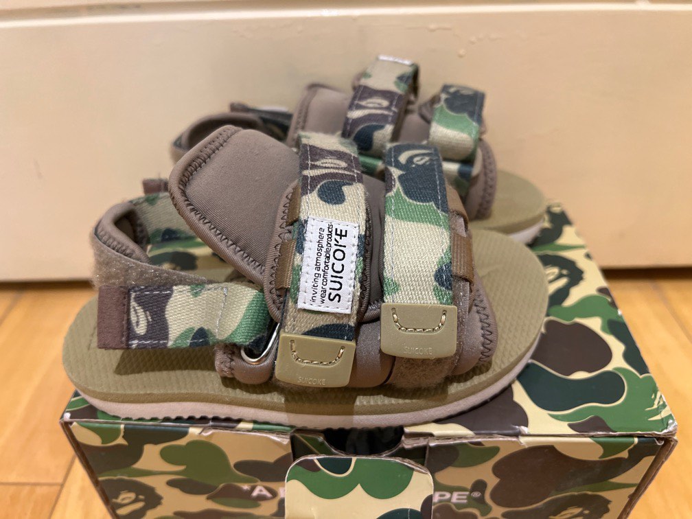 Suicoke xBAPE KIDS, 兒童＆孕婦用品, 嬰兒及小童流行時尚- Carousell