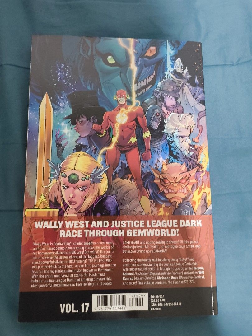 THE FLASH ECLIPSED (Category: Comics & Manga) located in Kuching. Submitted by naim0909 (Listing ID 1374297025, Image 2). Description: In very good condition 9/10 Rarely open/read it Can ask for more pics Original.