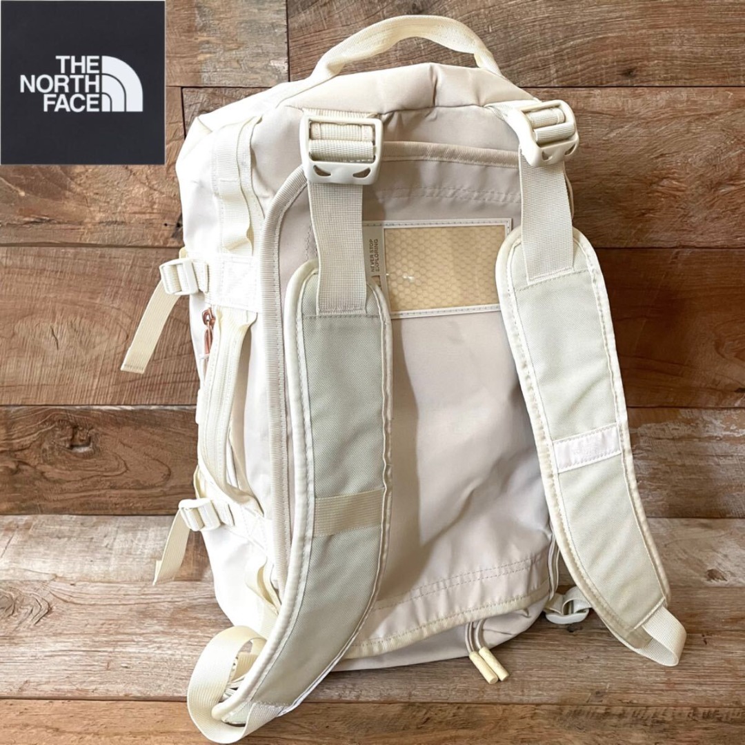 THE NORTH FACE North Face Duffle Bag Backpack XS/TP Cream Available at ...