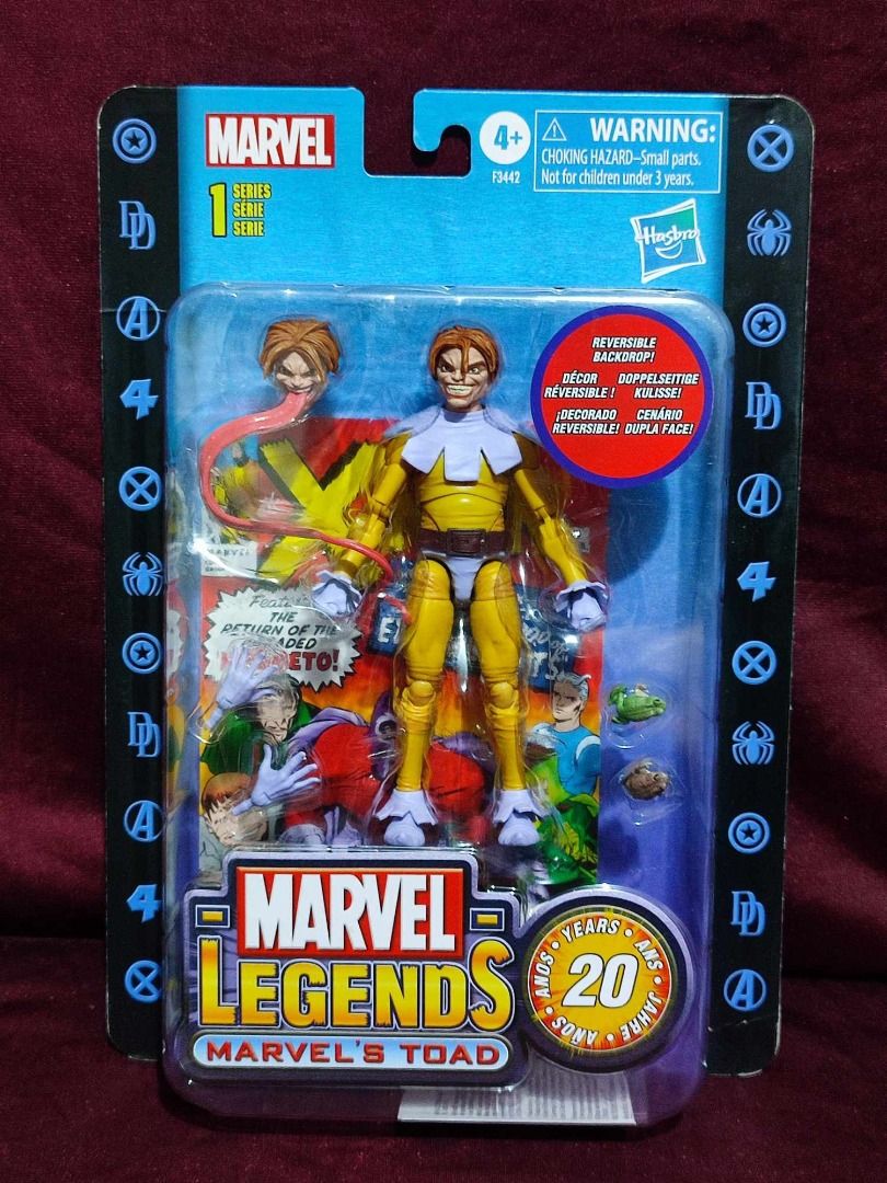 TOAD, sealed - Marvel Legends Retro Series X-Men, Hobbies & Toys, Toys ...